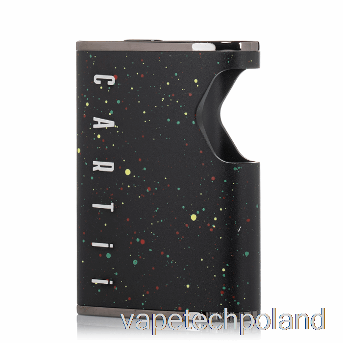 Vape Pod Dazzleaf Cartii 2 W 1 Twist 510 Gwint Baterii Czarny Rozpryski